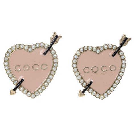 chanel earrings macys|authentic chanel earrings.